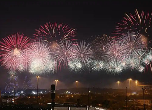 醴陵市焰火晚会